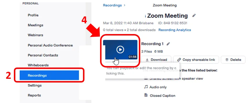 So bearbeiten Sie Zoom-Aufnahmen: Eine praktische Anleitung